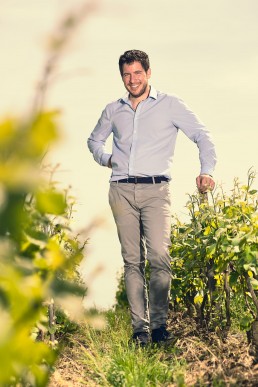 portrait entreprise vigneron en Champagne, Million Bubbles - Maxime Blin