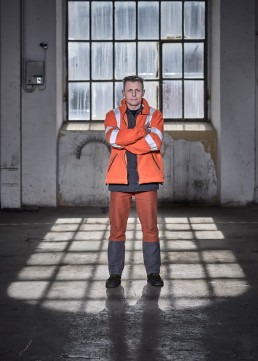 Portraits d'ouvriers de Moselle pour le livre 20% Profils ouvriers ouvrier logistique arcelor mittal dommeldange