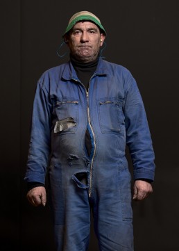 Portraits d'ouvriers de Moselle pour le livre 20% Profils ouvriers ouvrier sableur