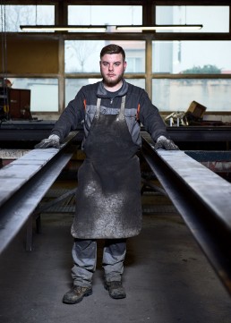 Portraits d'ouvriers de Moselle pour le livre 20% Profils ouvriers métallier serrurier ouvrier metz