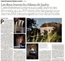 Le Monde - Jaulny chateau hanté